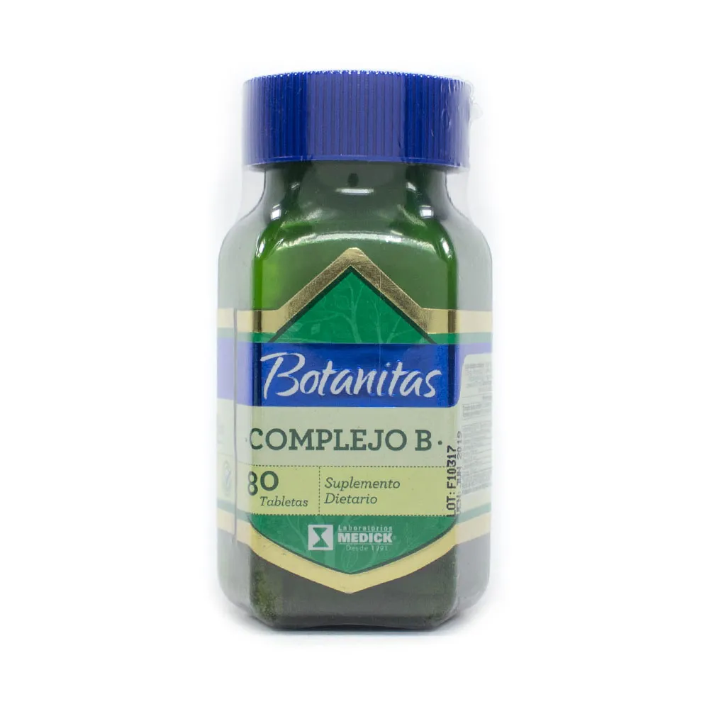 Botanitas Complejo B Suplemento Dietario Precio - Rappi