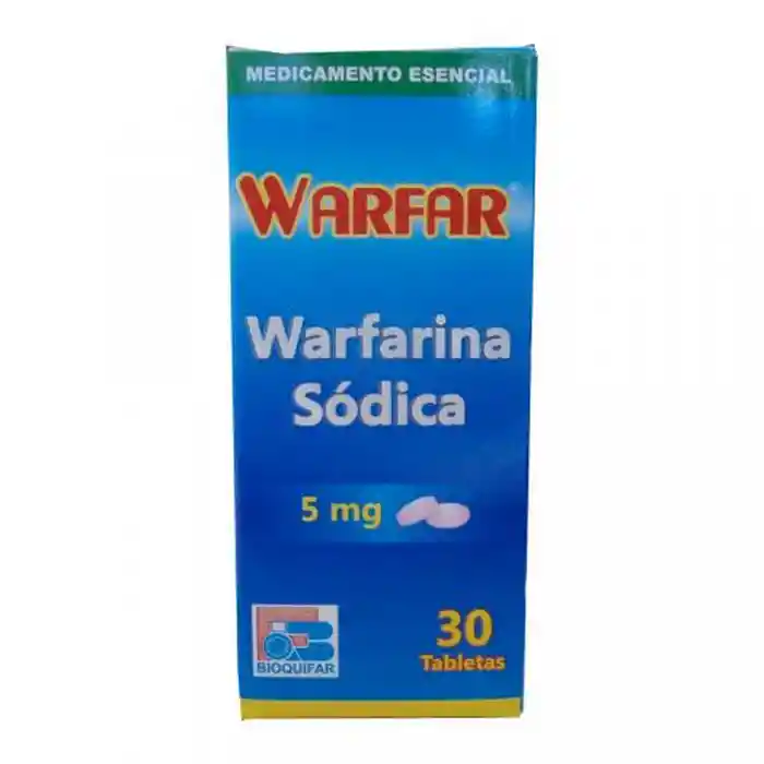 Warfarina Tabletas Sódica (5Mg)