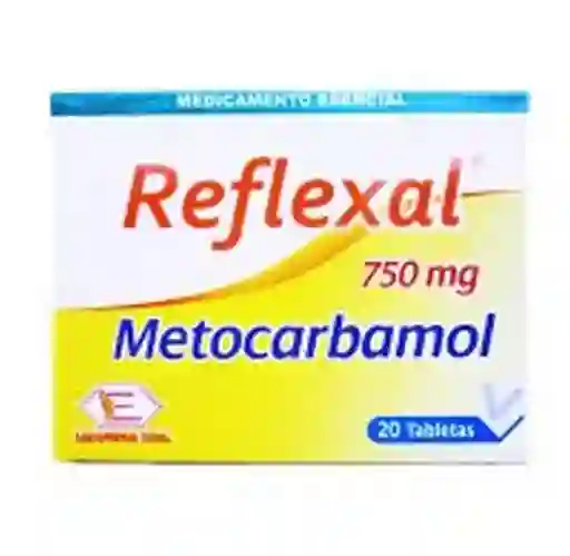 Reflexal 20 Tabletas (750 Mg)