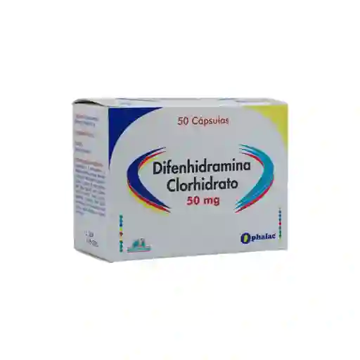 Difenhidramina Oph 10 Cápsulas (50 mg)