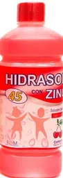 Hidrasol Bebida Suero Hidratante Con Zinc 45 Cereza
