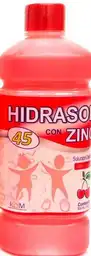 Hidrasol Bebida Suero Hidratante Con Zinc 45 Cereza