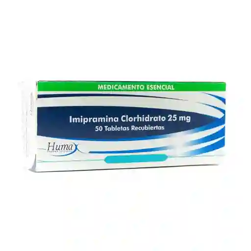 Humax Pharmaceutical Imipramina 25 Mg 100 Tabletas Hp