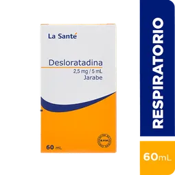 Desloratadina La Santé (2.5 Mg / 0.5 Ml)
