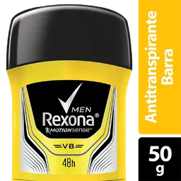 Desodorante Antitranspirante Barra Hombre Rexona V8 50G