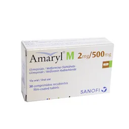 Amaryl Sanofi Aventis M 4 Mg 1000 Mg 16 Compri Pae