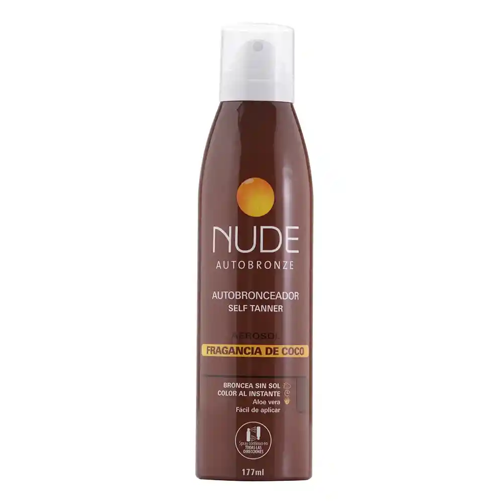 Nude Autobronceador Bronze en Spray