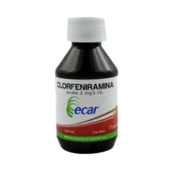 Clorfeniramina Ecar Ltda Jarabe Ec