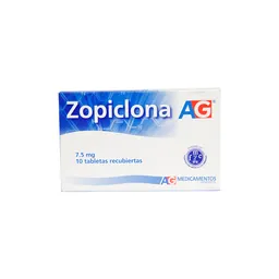 Zopiclona Lafrancol 7 5 Mg 10 Tbs Ag