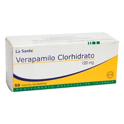Verapamilo La Santé (120 Mg)