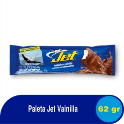 Crem Helado Paleta Jet Sabor a Vainilla y Chocolate