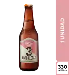 Cerveza Tres Cordilleras Rosada