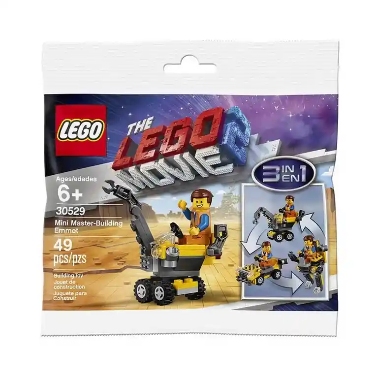 Lego Bolsa Tlm2 Emmet y Vehiculo - - Bolsa