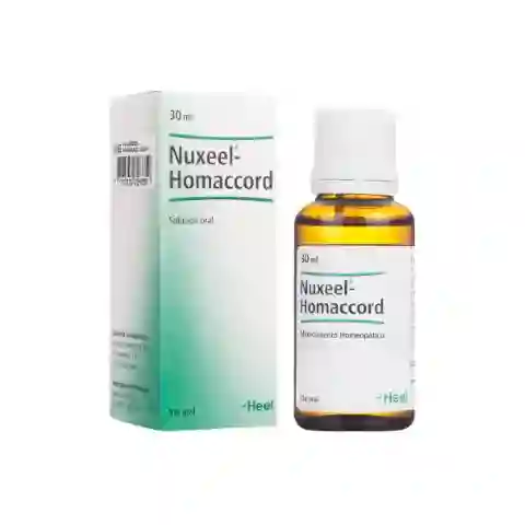 Nuxeel Homaccord Medicamento Homeopático En Gotas 30 Ml