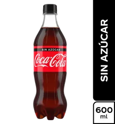 Coca-Cola Sin Azúcar 600 ml