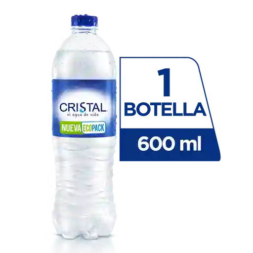 Agua Cristal 600 ml