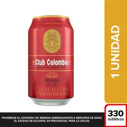 Cerveza Club Colombia Roja Lta 330ml