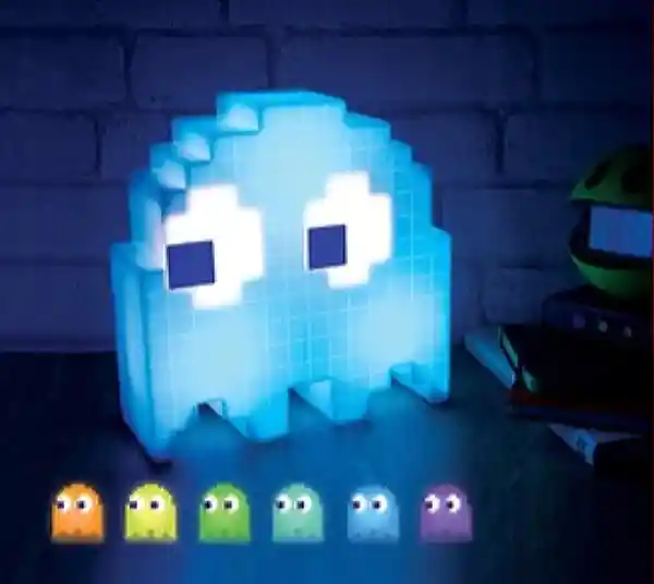 Inusual Design Lámpara Pac Man Fantasma