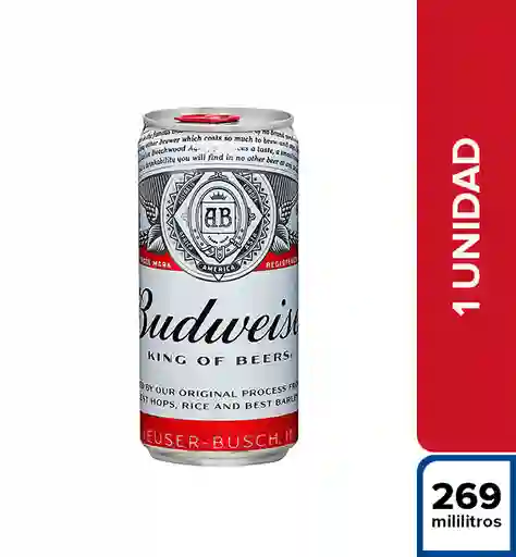 Cerveza Budweiser King Of Beers 269 ml