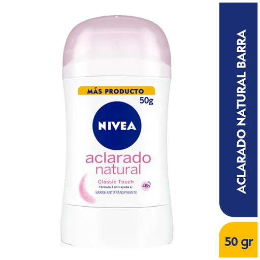 Desodorante Nivea Aclarado Natural Barra 50g A Domicilio En Colombia Rappi