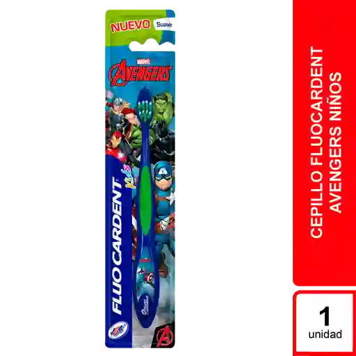Fluo Cardent Cepillo de Dientes de Avengers para Niños