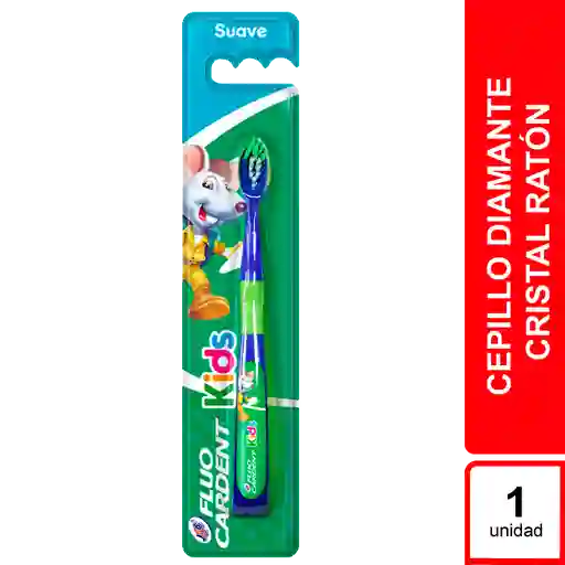 Fluocardent Cepillo Dental Kids Diamante Cristal Ratón