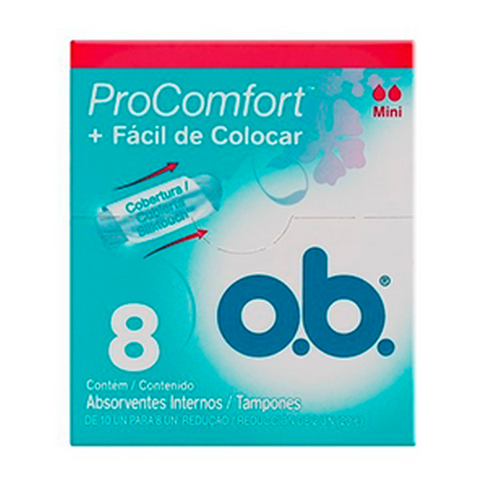 Tampones Digital Normal Sin Aplicador 32 Procomfort OB O.B