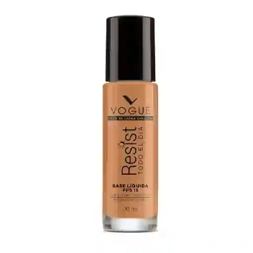 Vogue base liquida resist canela x 30ml