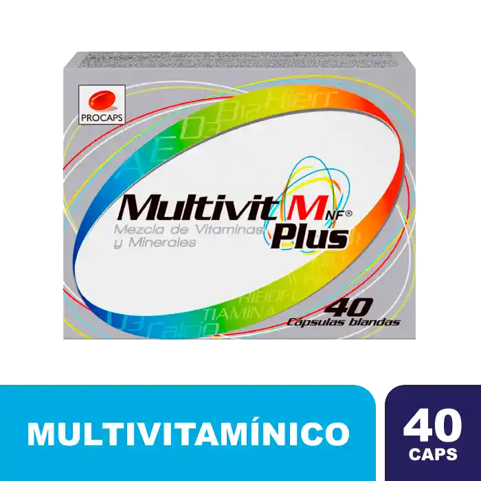 Multivit M Nf Plus Capsulas Blandas
