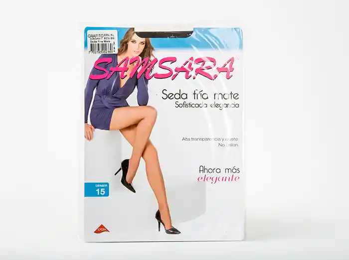 Samsara Media Pantalón de Seda Fría Mate
