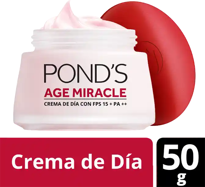 Ponds Crema Antiarrugas Uso Día Age Miracle FPS 15+