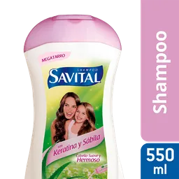Shampoo Savital Keratina 550Ml