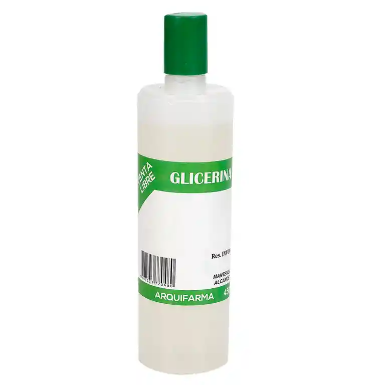 Glicerina Pura Fcox450Ml Arq