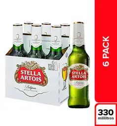 Stella Artois Cerveza - Botella X6