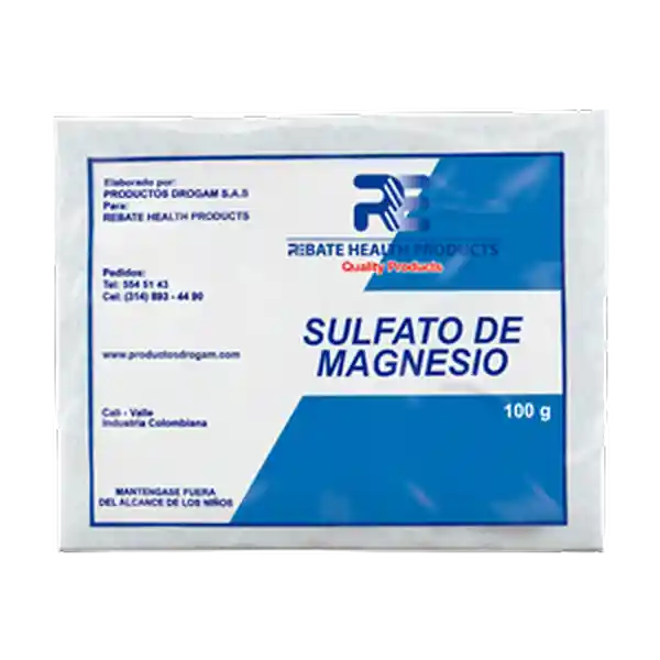 Rebate Sulfato De Magnesia Bolsa