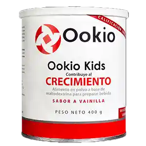 Ookio Kids Suplemento Dietario Crecimiento Vainilla