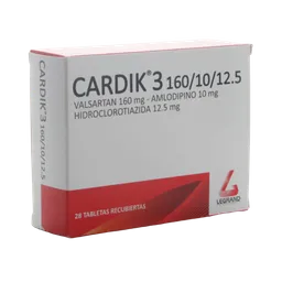 Cardik 3 160 Mg 10 Mg