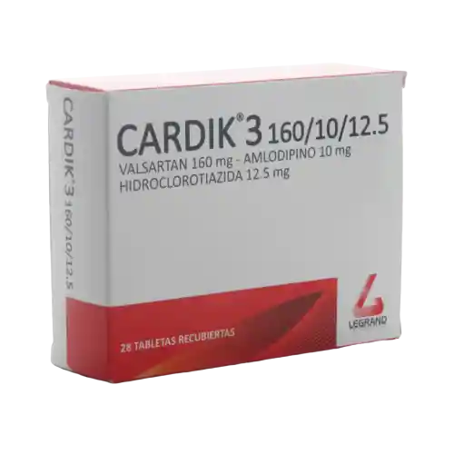 Cardik 3 160 Mg 10 Mg