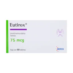 Eutirox (75 mcg) Tabletas 