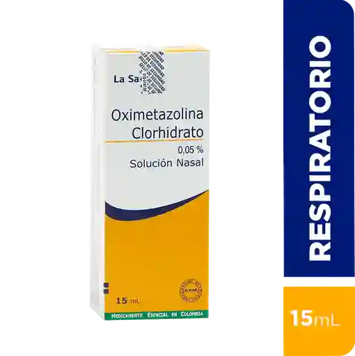 La Santé Oximetazolina Clorhidrato Solución Nasal (0.05 %)