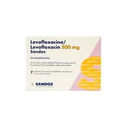 Levofloxacina Antibiótico en Tabletas