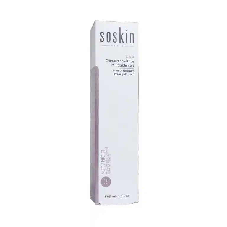 Soskin Crema Renovadora de Noche Paris Multicible 