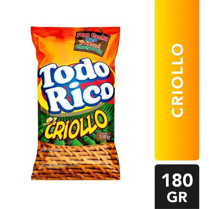 Todo Rico Pasabocas Criollo