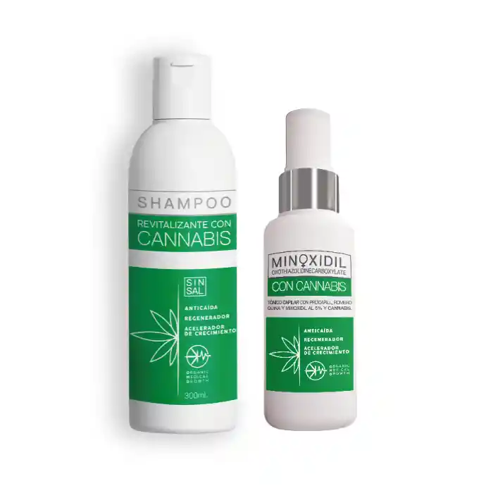 Minoxidil Kit De Shampoo + Mujer