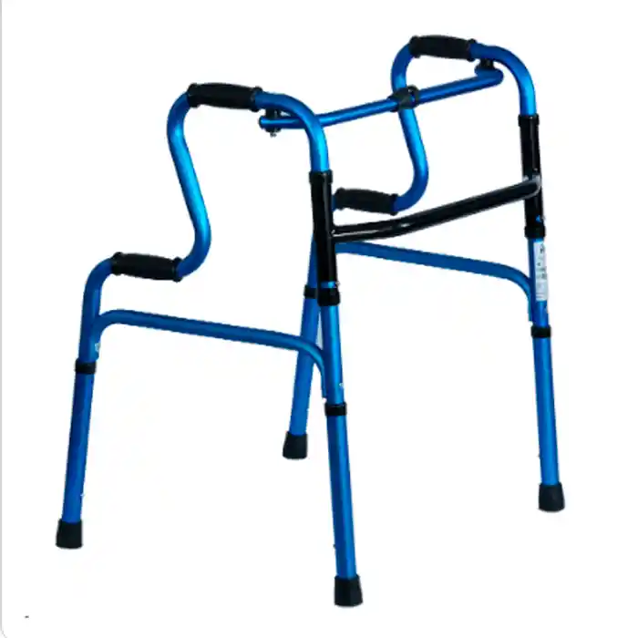 Caminador Stand Up Doble Funcion Color Azul