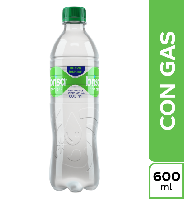 Agua Brisa con Gas 600 ml