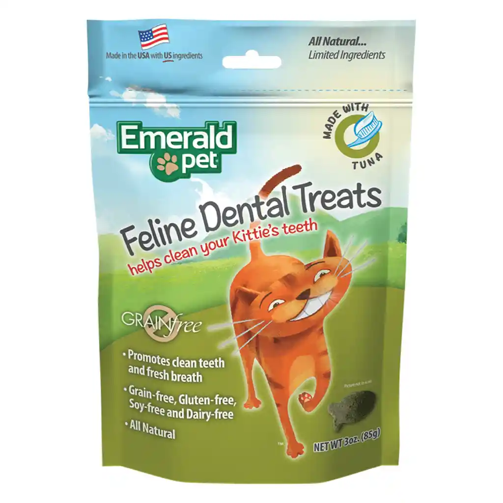 Snacks Emeral Pet Felin Dental Treat Tuna 3 Oz