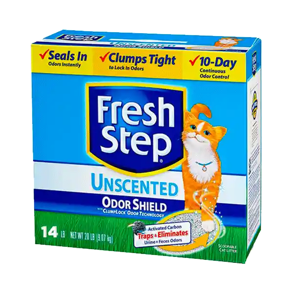 Arena Sanitaria Fresh Step Unscented Aglomerante 14 Lb