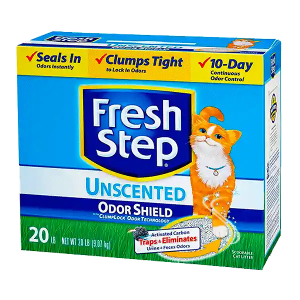 Arena Sanitaria Fresh Step Unscented Aglomerante 20 Lb