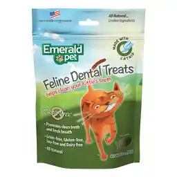 Snacks Emeral Pet Felin Dental Treat Catnip 3 Oz